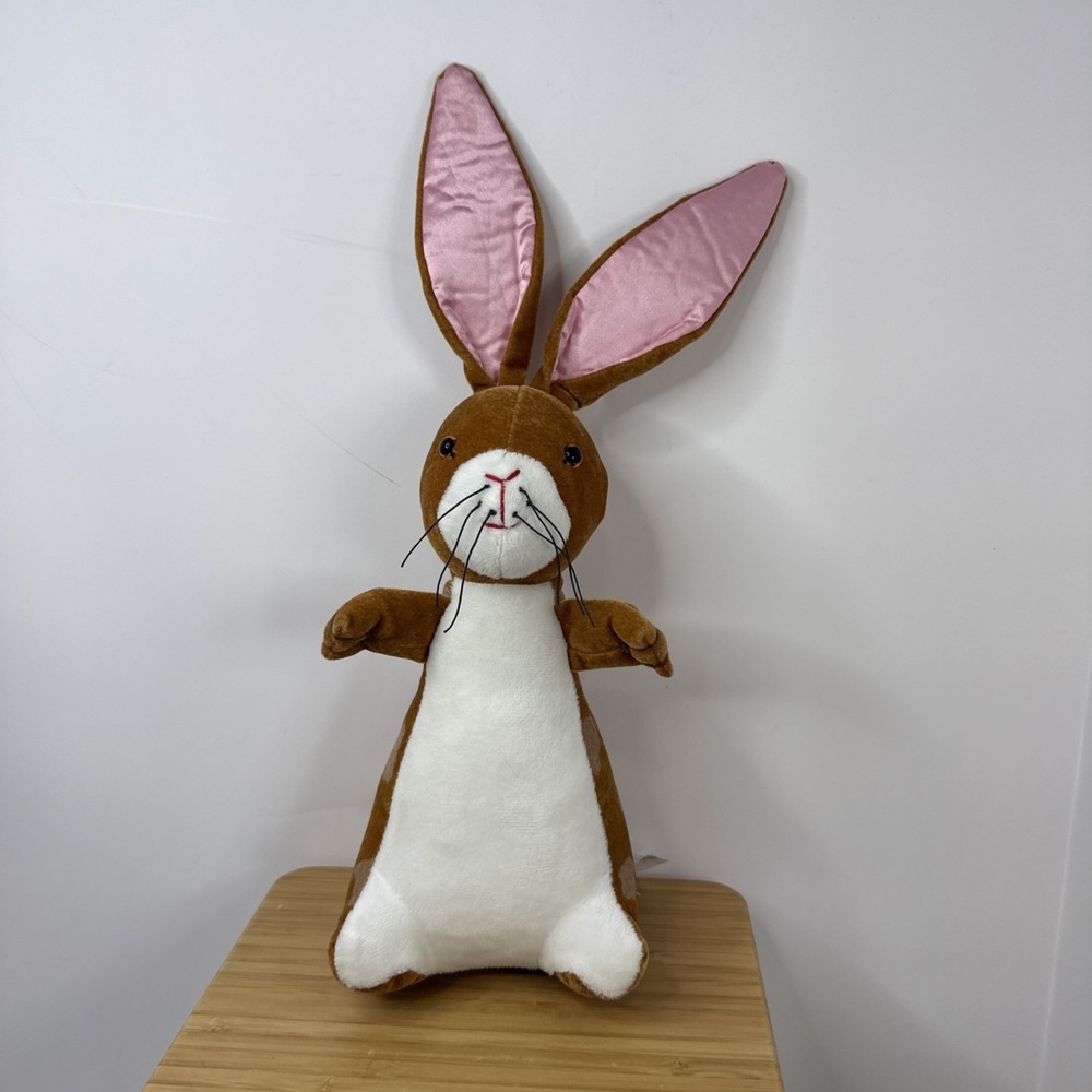 Yottoy Velveteen‎ Rabbit Plush Brown Bunny Velour Story Book Stuffed Toy VTG 12"